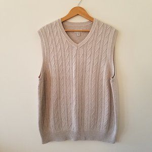 St Johns Bay Cotton Sweater Vest Xxl 